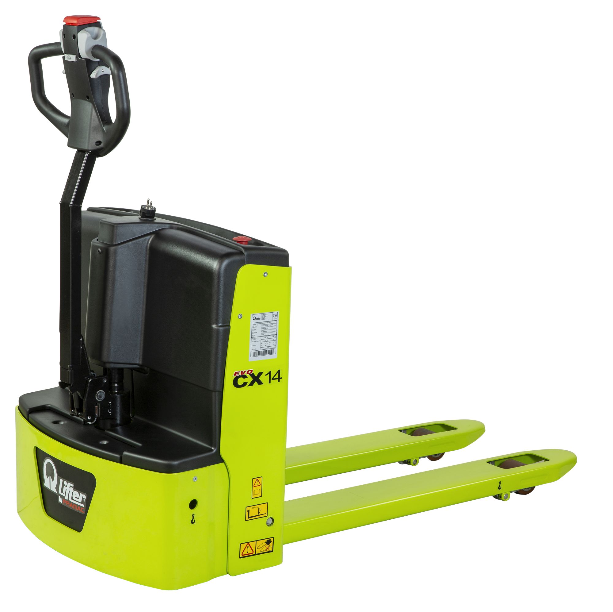 TRANSPALETA ELÉCTRICA LIFTER CX14 EUROPEA AC EVO GEL